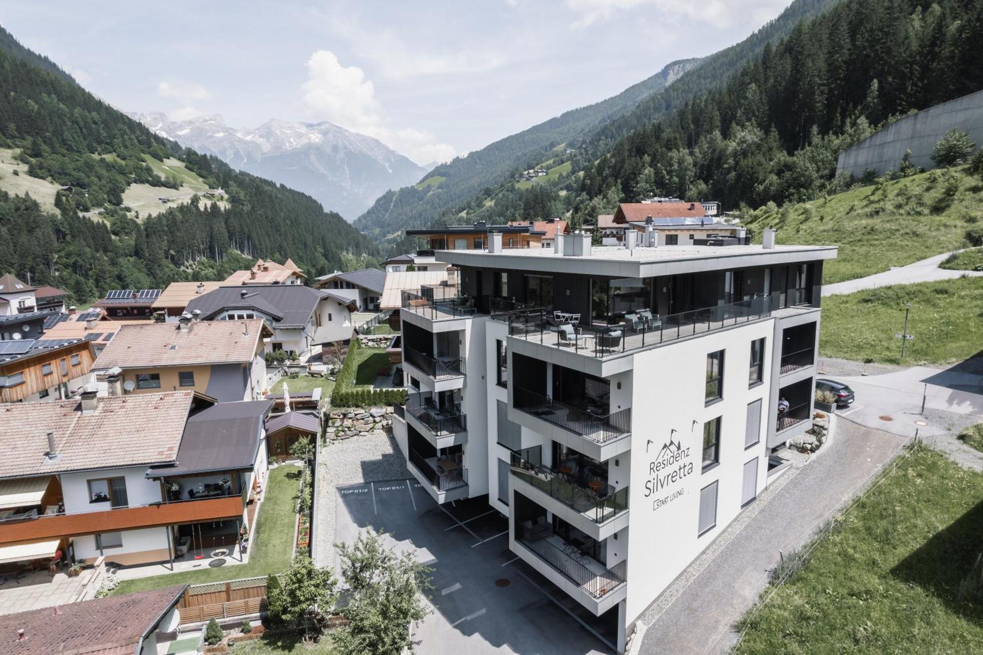 Charmantes Apartment In Der Residenz Silvretta - Inklusive Silvretta Card Premium See Ngoại thất bức ảnh